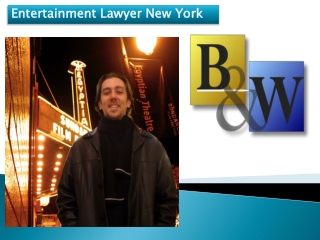 Entertainment Lawyer New York