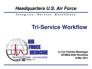 Tri-Service Workflow