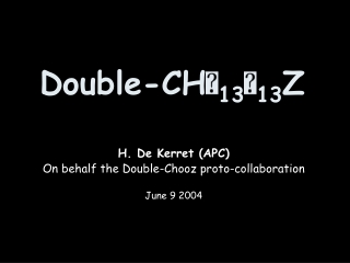 Double-CH  13  13 Z