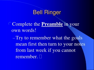 Bell Ringer