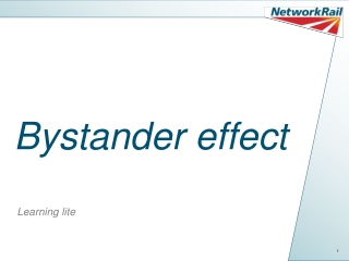 Bystander effect