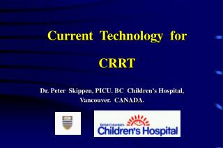 Current Technology for CRRT