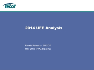 2014 UFE Analysis