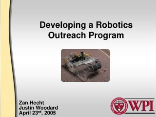 Developing a Robotics Outreach Program