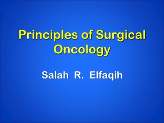 Principles of Surgical Oncology