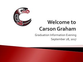 Welcome to Carson Graham