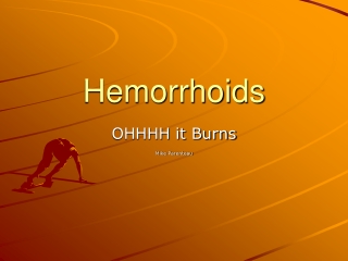 Hemorrhoids