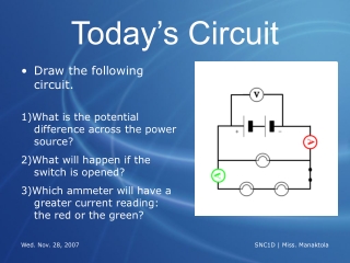 Today’s Circuit