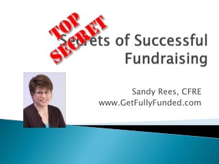 Secrets of Successful Fundraising