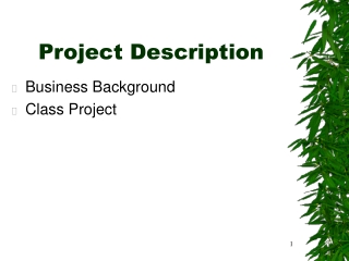 Project Description