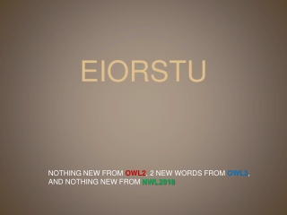 EIORSTU