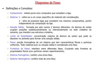 Diagramas de Fases