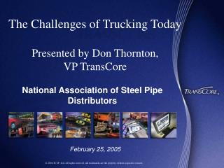 National Association of Steel Pipe Distributors