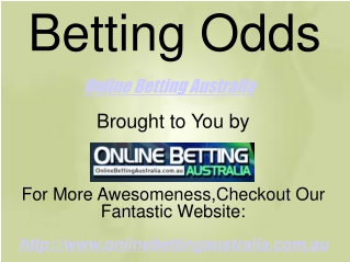 Betting Odds