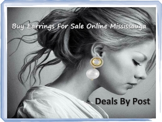 Buy Earrings For Sale Online Mississauga