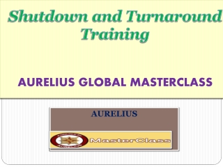 Shutdown and Turnaround Training