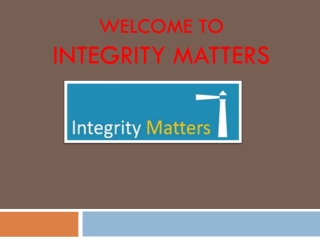 Whistleblower Hotline Service Providers | Ethics Helpline | Integrity Matters