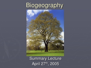 Biogeography