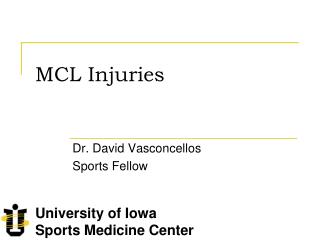 MCL Injuries