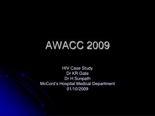 AWACC 2009