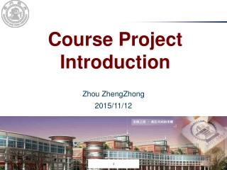 Course Project Introduction