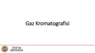Gaz Kromatografisi