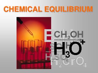 CHEMICAL EQUILIBRIUM