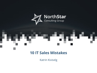 10 IT Sales Mistakes Katrin Kiviselg