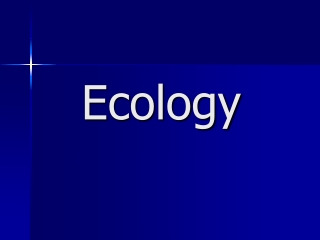 Ecology