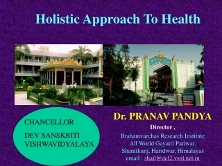 Dr. PRANAV PANDYA Director ,