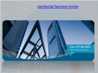 Janitorial Service Irvine