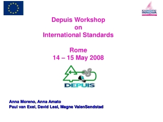 Depuis Workshop on International Standards Rome 14 – 15 May 2008