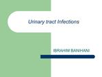 Urinary tract Infections