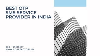 Top 10 advantage of using the best otp service provider in India