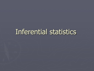 Inferential statistics