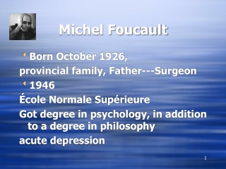 Michel Foucault