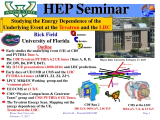 HEP Seminar