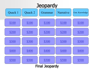 Jeopardy