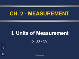 CH. 2 - MEASUREMENT