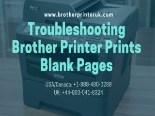 Brother Printer Print Blank Pages | Dial 1-888-480-0288