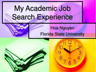 My Academic Job Search Experience