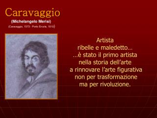 Caravaggio