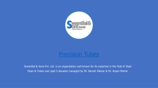 Precision Tubes