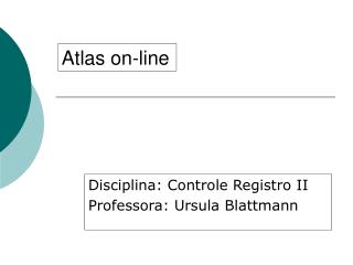 Atlas on-line