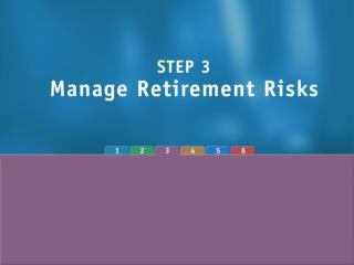 Post-Retirement Risks