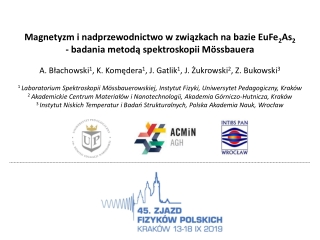 Magnetyzm i nadprzewodnictwo w związkach na bazie EuFe 2 As 2