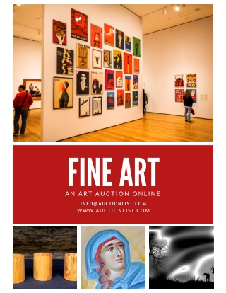 Buy the Fine Art at Online Auction