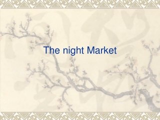 The night Market