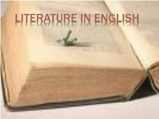 Literature in English