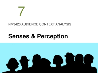 NM3420 AUDIENCE CONTEXT ANALYSIS